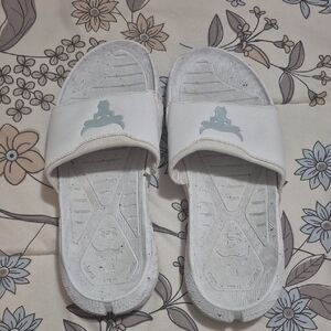 Under Armour White Athletic Slides